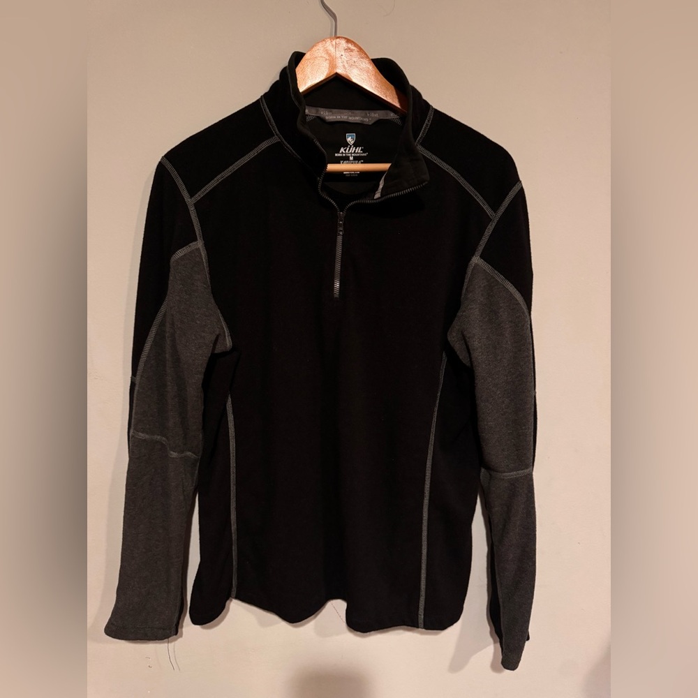 KÜHL Men's Revel 1/4 Zip pullover sweater
